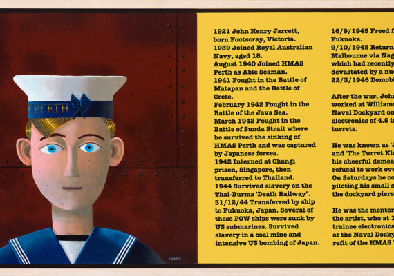 RODNEY FORBES  Able Seaman John Henry Jarrett, RAN, 2022